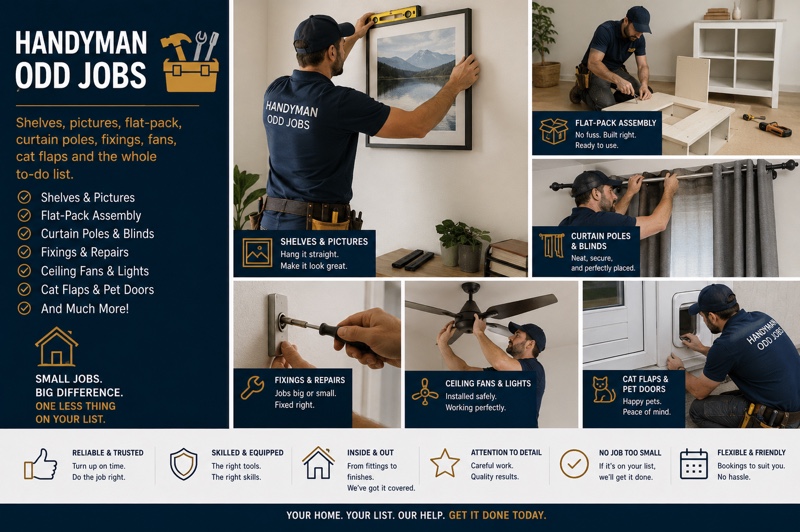 Mayfair handyman fixing fittings in a smart W1 home